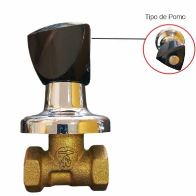 479/75/67   LLAVE CAMPANOLA FV  SNEGRO/CRISTAL - Imagen 2