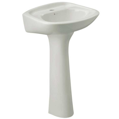 211 LAVABO FERRARA C P 1H  4" BLANCO FV
