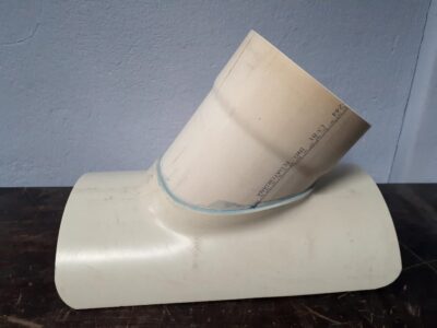 SILLA EN YEE PVC TERMOFORMADO