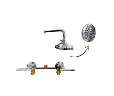 MEZCLADORA PARA DUCHA 8” SSB PALANCA  NOVO CR MARCA CORONA
